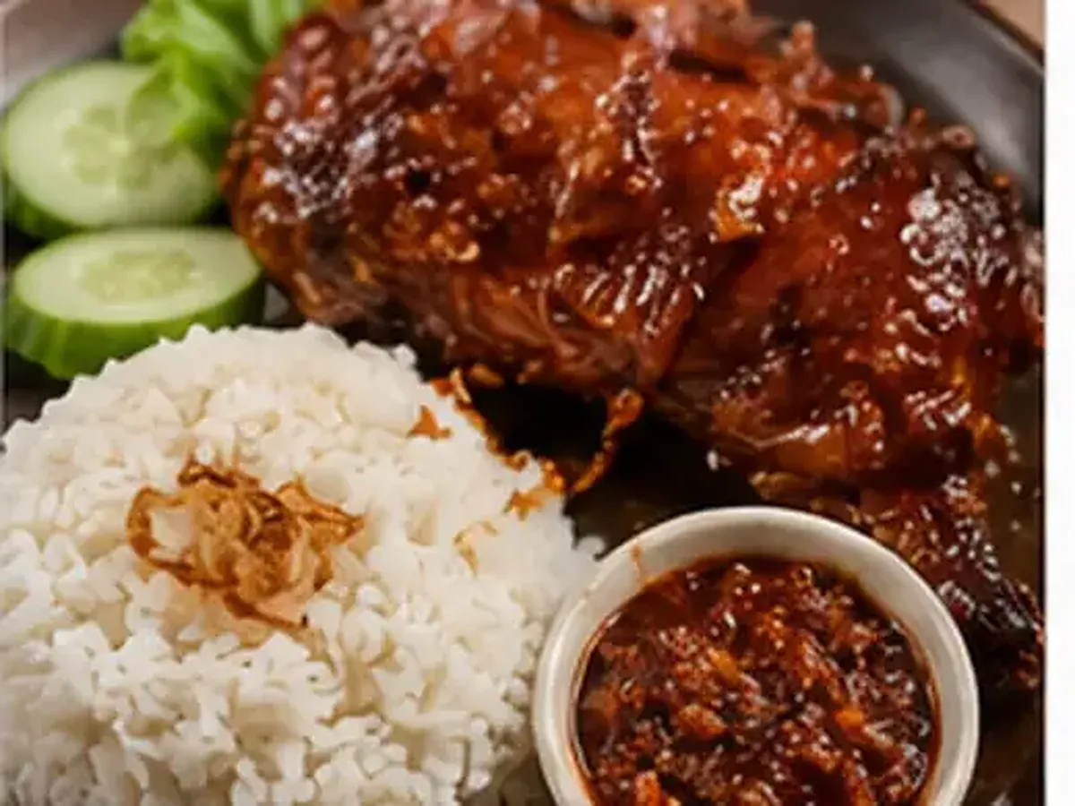 Nasi ayam bakar Mikhayla Catering